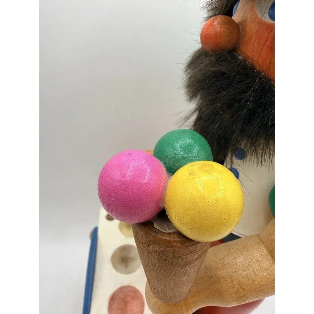 NUTCRACKER ZUBER SIGNED NUMBERED ICE CREAM MAKER CART STAND 14